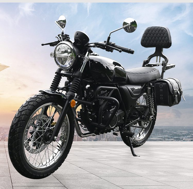 Suitable for Wuyang Honda Cgx150 Crash Guard, Anti-Fall Front Bumper, Foldable Backrest, Rear Rack, Side Bag, Tail Rack Modification