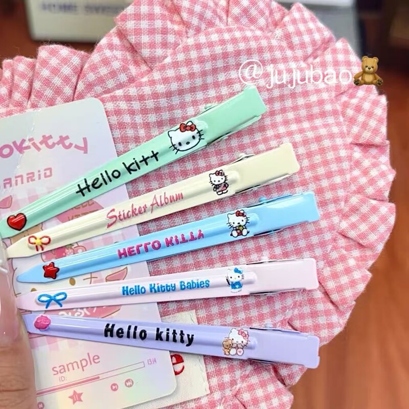 9cm Beauty Hair Clip Kitty Cat Hair Clip: Cute Cartoon Hair Accessory for Fluffy Bangs and Stray Hair