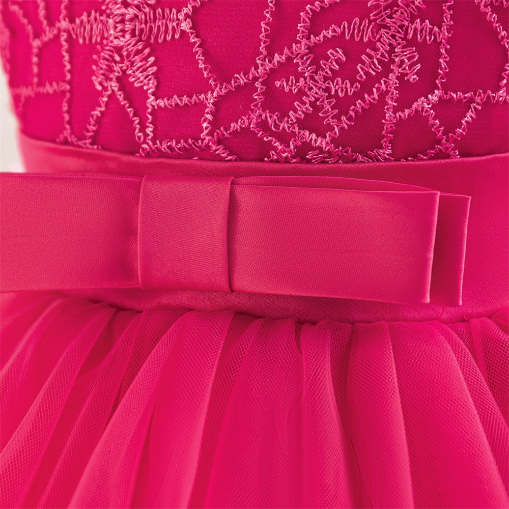 Nuevos vestidos de princesa niñas de cola, vestidos de niños, vestidos de niños, vestidos de anfitriones de piano