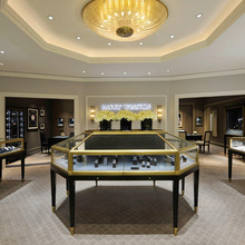 厂家直供高端异形八角珠宝展示柜收藏首饰展柜玻璃精品饰品陈列柜