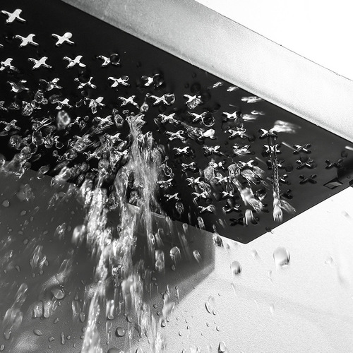 Storage rack organizer, no-drill design for bathroom, toilet, and kitchen—hollow plastic shelving unit for toiletries