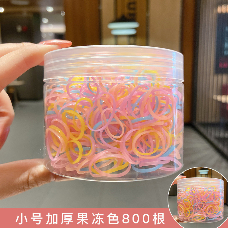 2025 nuevo estilo simple y versátil banda para el cabello sin costuras diadema duradera y de alta elasticidad que no daña el cabello coleta gruesa cuerda para el cabello sombreros