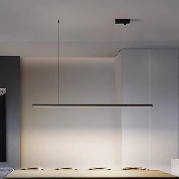 High-End Minimalist Trendy Italian-Style Light Luxury Modern Simple Kitchen Island Bar Table Long Rectangular Dining Room Pendant Light High-End Minimalist Trendy Italian-Style Light Luxury Modern Simple Kitchen Island Bar Table Long Rectangular Dining Room Pendant Light