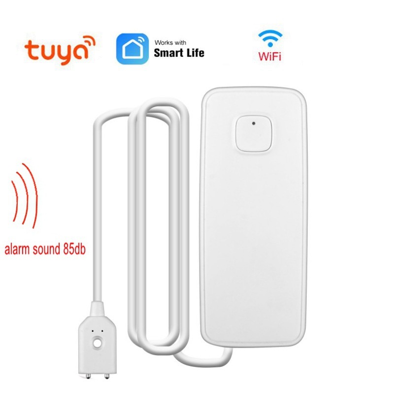Tuya WIFI漏水警報器 WIFI浸水警報器 TUYA水位警報器 現場音声警報|undefined