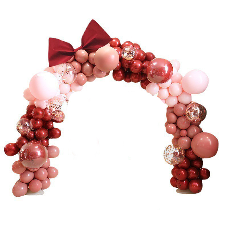 8 secciones 10 secciones 12 secciones balón arco estante soporte base post celebración de boda inauguración decoración