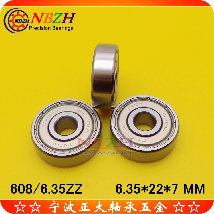 非标轴承 BB-1018 627/6.35 63/6.35  608/6.35 ZZ 6.35*22*7 mm