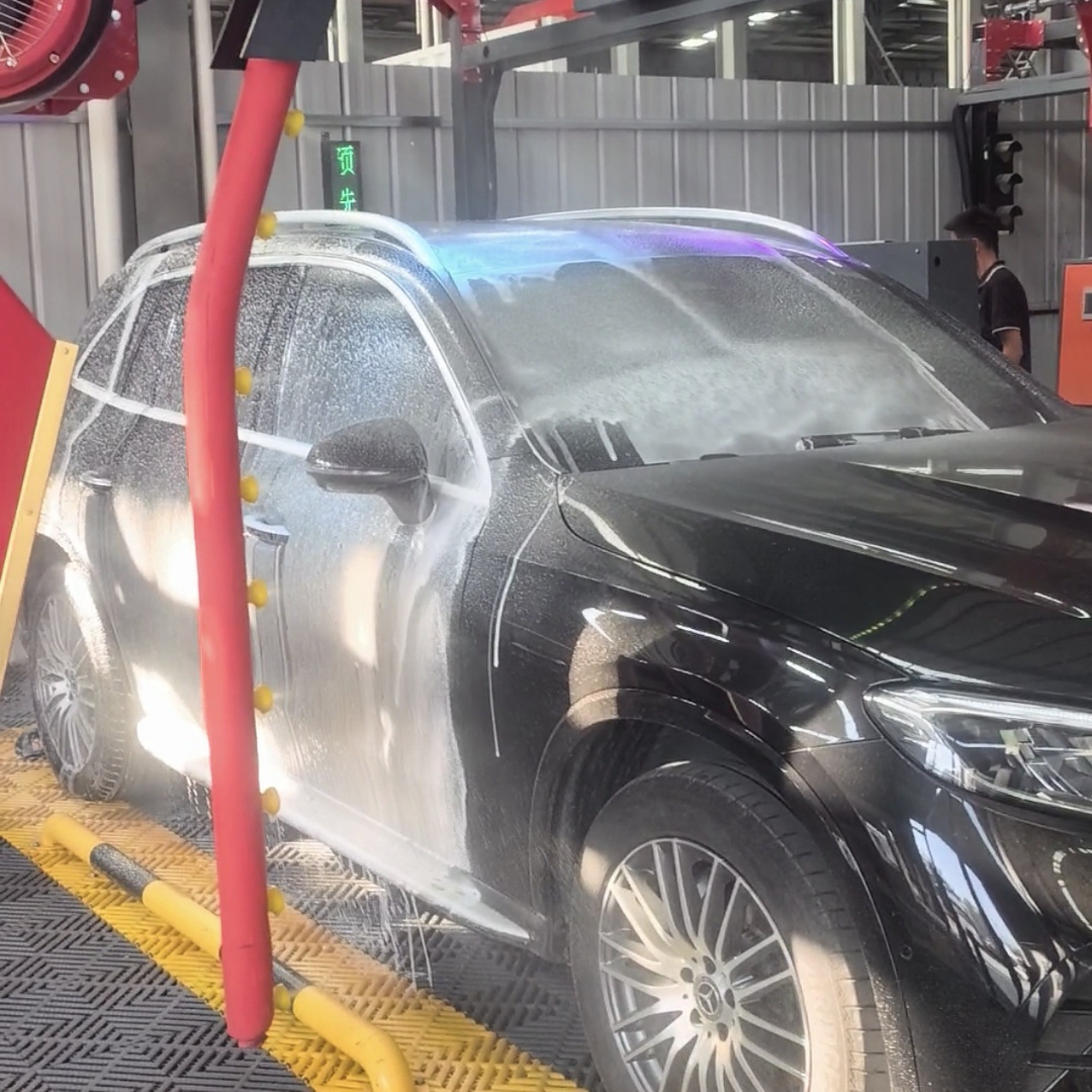 Fábrica directa automática sin contacto lavadora de automóviles muchos tipos de bomba de agua de alta potencia 15kw motor con aire seco comercial
