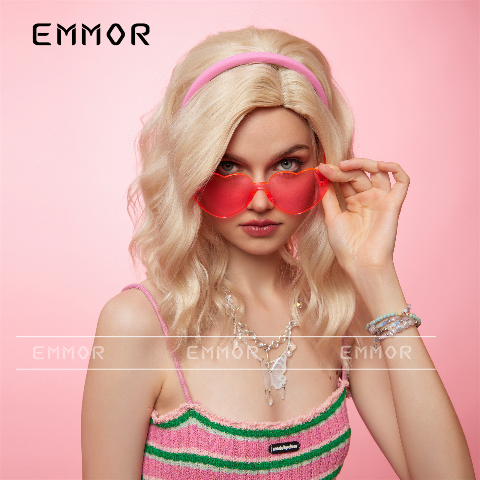 Peluca de pelo corto blanco de verano femenino oblicuo dividido blanco cabeza de Bobo natural reducción de edad alta Cráneo superior mullido cubierta de cabeza completa