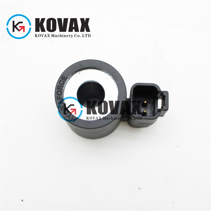 挖掘机配件 42N-64-11710 电磁阀线圈 12V 适用于装载机 WB140-2N