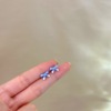 Silver needle, cute brand earrings, silver 925 sample, internet celebrity, wholesale