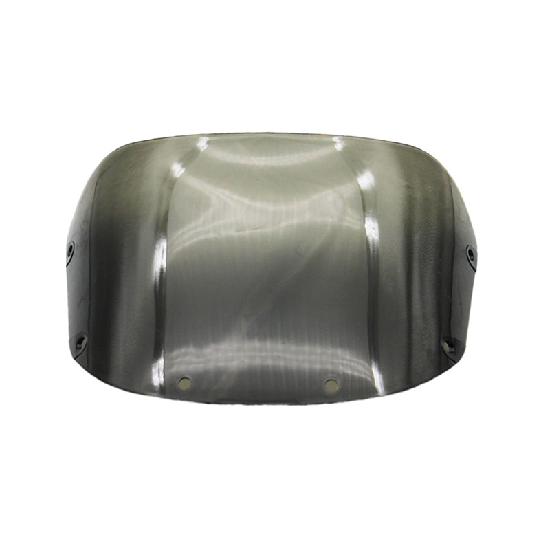 Suzuki GS125 capó deflector cuchillo de motocicleta vidrio deflector parabrisas campana de luz de plástico