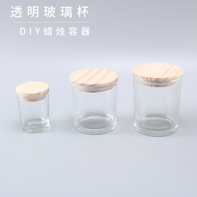 Vaso de Vidrio para Velas Aromáticas A prueba de Viento para DIY image 3