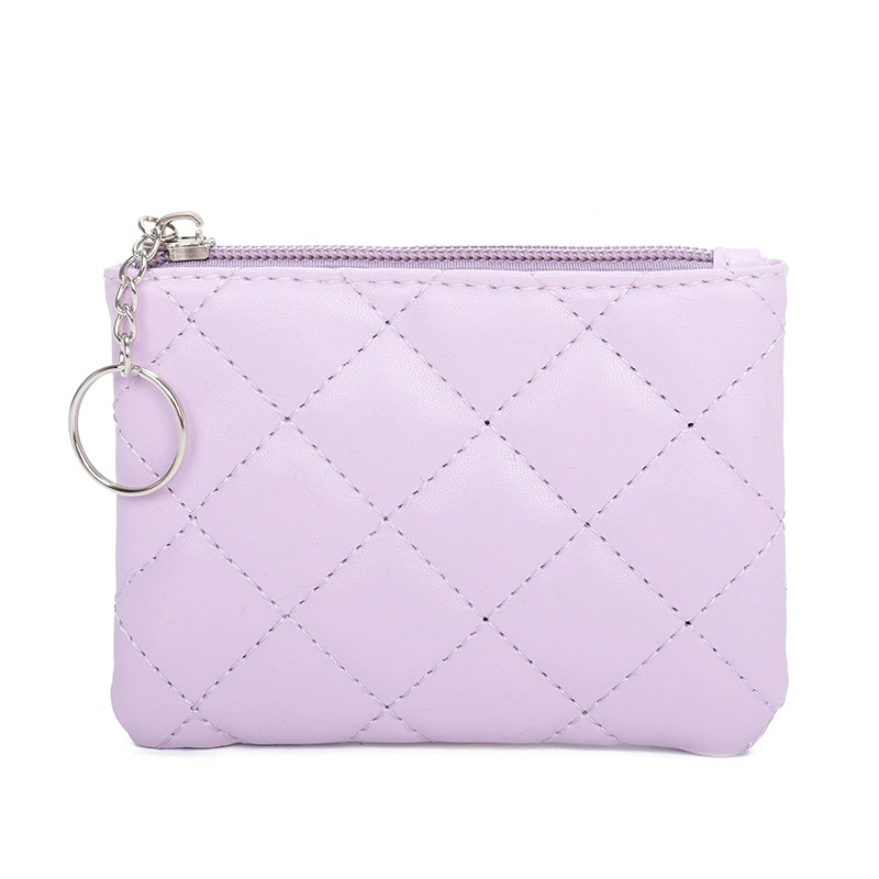 Wallet, shoulder bag, polyurethane short small coins with zipper, cards, storage bag, 2022 collection