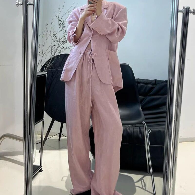 Loose Niche Accessible Luxury Simple Elegant Suit Summer New Designer Suit 2025 Men's Casual Thin Style
