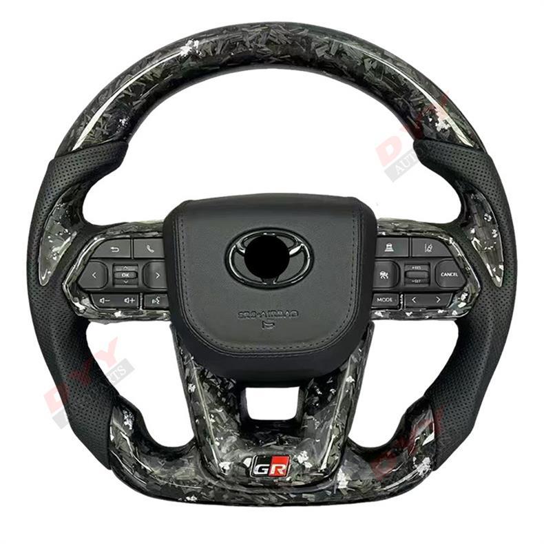 Suitable for Nx/Rx/Lx570/Gx460 Upgrade Lc Modification Gr Carbon Fiber Steering Wheel Forged Steering Wheel Old to New