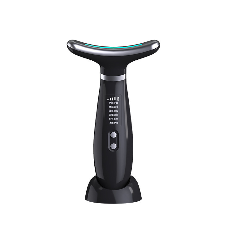 Nuevo dispositivo de hielo transfronterizo, dispositivo de belleza del cuello, dispositivo de belleza del cuello, dispositivo de estiramiento del cuello, masaje facial