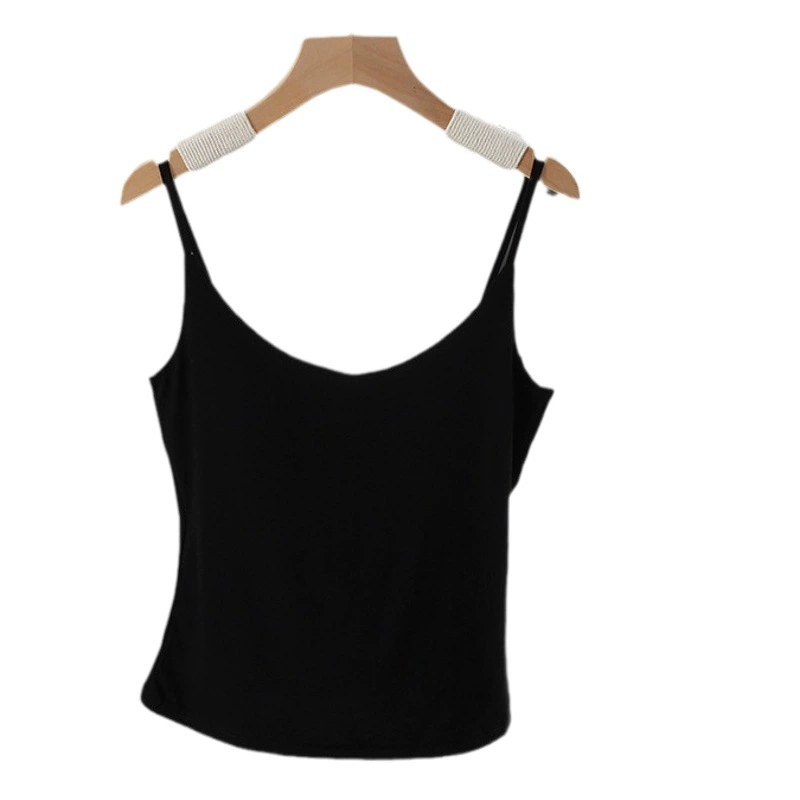 Рано или поздно Модальная подушка для груди с большой подкладкой для груди, внутренняя универсальная приталенная облегающая Сексуальная женская летняя рубашка