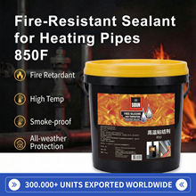 High Temperature Fireproof Sealant for Heating Pipes 850F