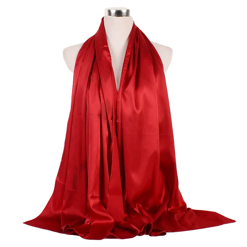 Summer elegant long scarf, polyester, (Physicals)