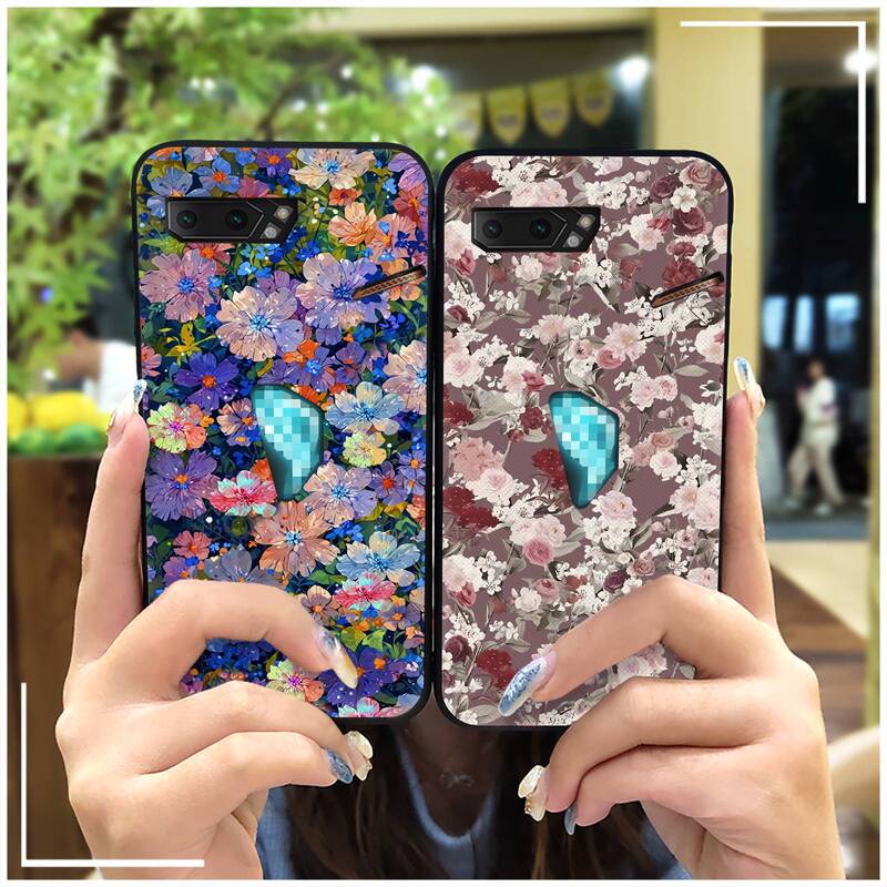 Suitable for Asus Mobile Phone Case Trendy All-Inclusive Anime Silicone Cute Cartoon Luxury Digital Dustproof Soft Shell for Women