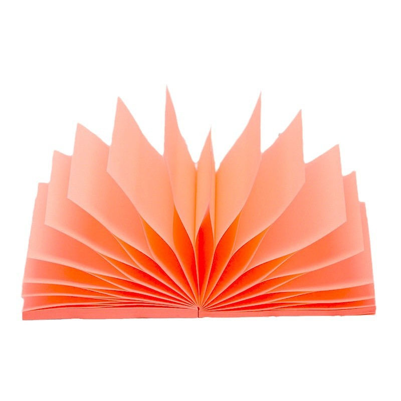 Nuevo papel de nota fluorescente desprendible del color de la nota pegajosa