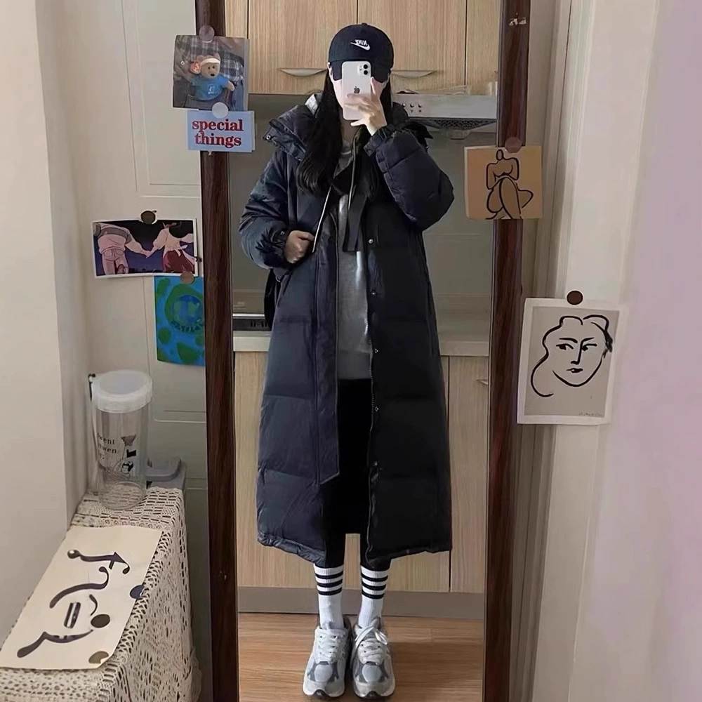 Белая утка пуховик 2024