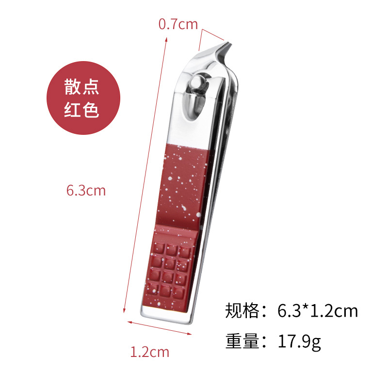 De alta calidad de acero inoxidable cortauñas herramientas de manicura traje de piel muerta tijeras cortauñas pedicura cuchillo caja de aluminio CONJUNTO DE 5 piezas