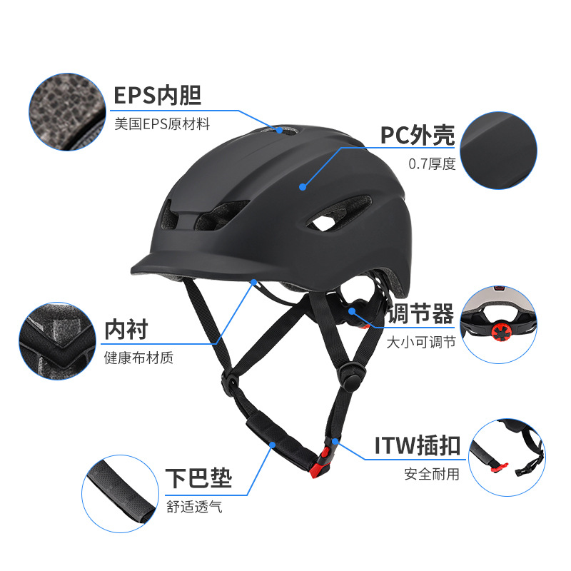 新型国境を越えたアマゾン自転車ヘルメット都市通勤ヘルメット成人屋外道路車ヘルメット