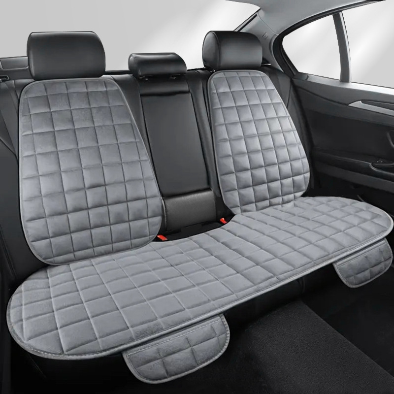 Universal – Car Seat Cushion Seat cushion, seat cover - gray-rear-all-with-backrest-universal