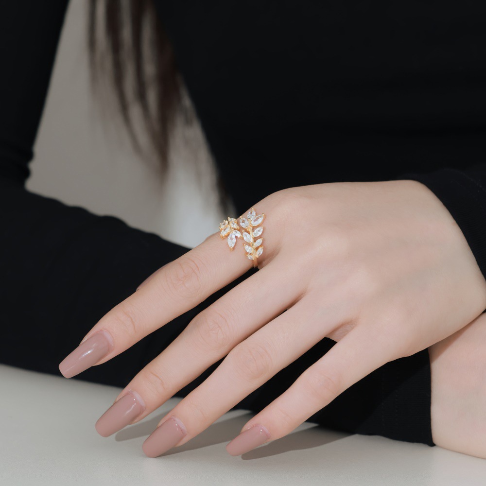 6g Weight Zircon Inlay Material Open Rings Classification Adjustable Ring Size 1 Piece Quantity Holiday, Daily Occasion 925 Sterling Silver Material Geometric Pattern Women's Gender Plating, Inlay Design Basic, Modern Style, Classic Style Style 925 Sterling Silver Zircon Geometric Open Rings 6