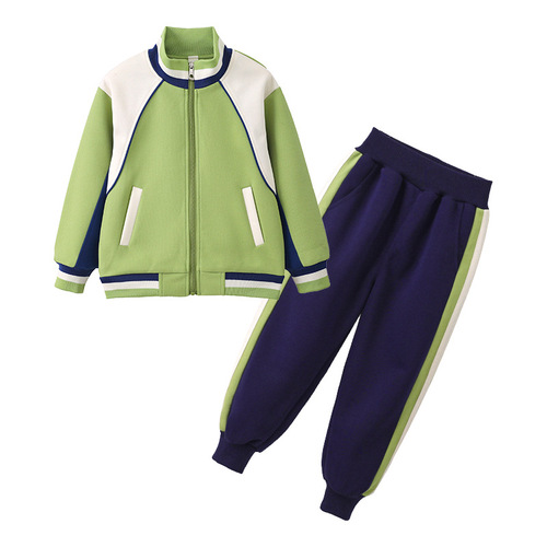 Summer and Autumn New Student Uniform Set for Primary and Middle Schools, British Style Kindergarten Uniforms, Sports Meet Group Class Uniforms, Sports Clothes