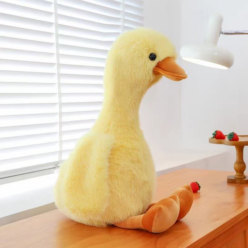 Sitting on the goose yellow