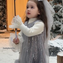 ��С��25�ﶬ���¿�Ůͯ��������Ƭ����ȹ��ɫ��Ƭɴȹ�������ȹ