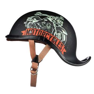 Motosiklet kaskı (dəbilqə) – Men's and Women's Half Helmet Motorcycle
