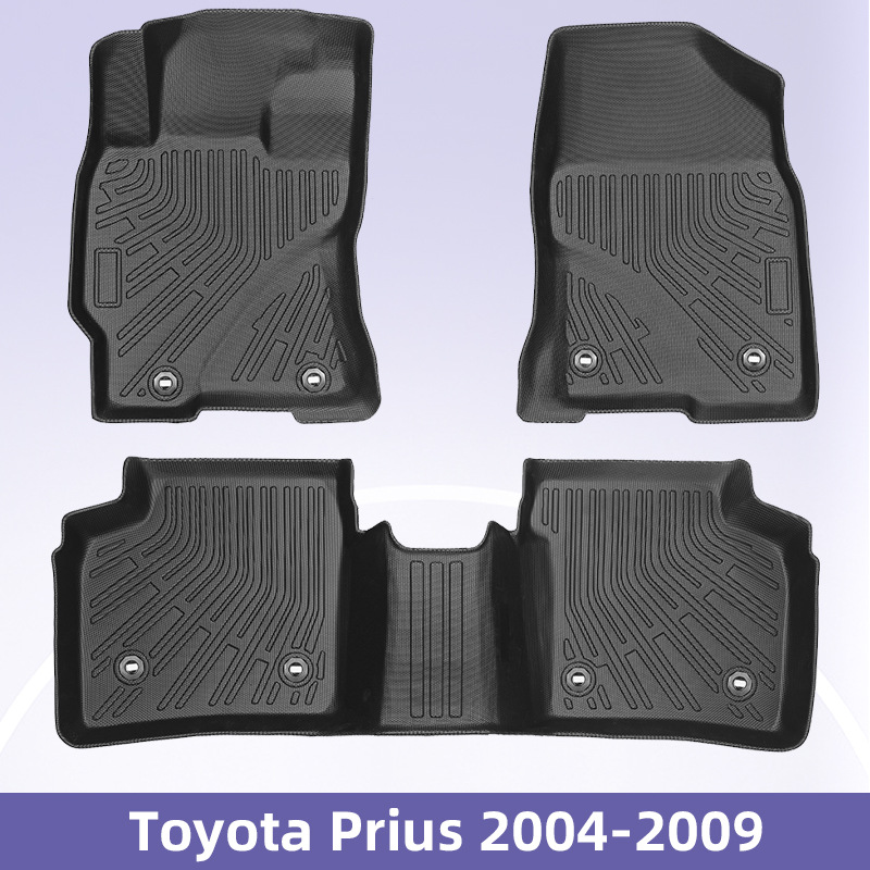 Aplicable a Toyota Prius 2004 - 2009 3D todo el tiempo material TPE cojín de pie para automóviles cojín del maletero