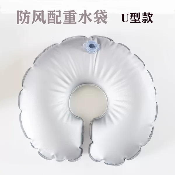 Outdoor weighted water bag, water-filled display stand, weighted U-shaped bracket, flag base, tent wind-resistant and anti-fall, thickened and wear-resistant