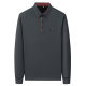 Winter fleece-lined lapel T-shirt men's live with running volume thick warm men's Polo vests men's a generation of hair