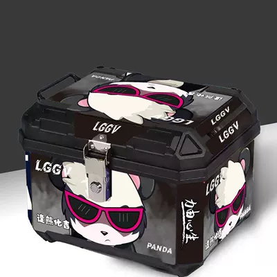 [SF Express Free Shipping] Large-capacity motorcycle tail box, quick-release, detachable, waterproof, thickened, universal for scooters and electric motorcycles