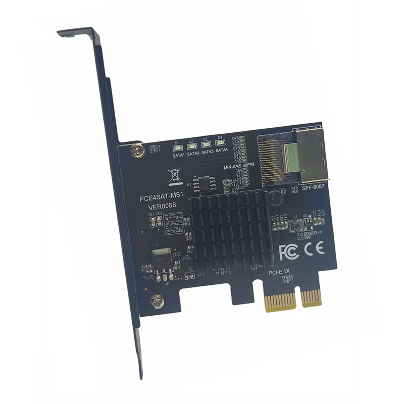 PCIeתSFF-8087 SATA3.0չMini-SAS/SATAӲ9215תӿ36PIN