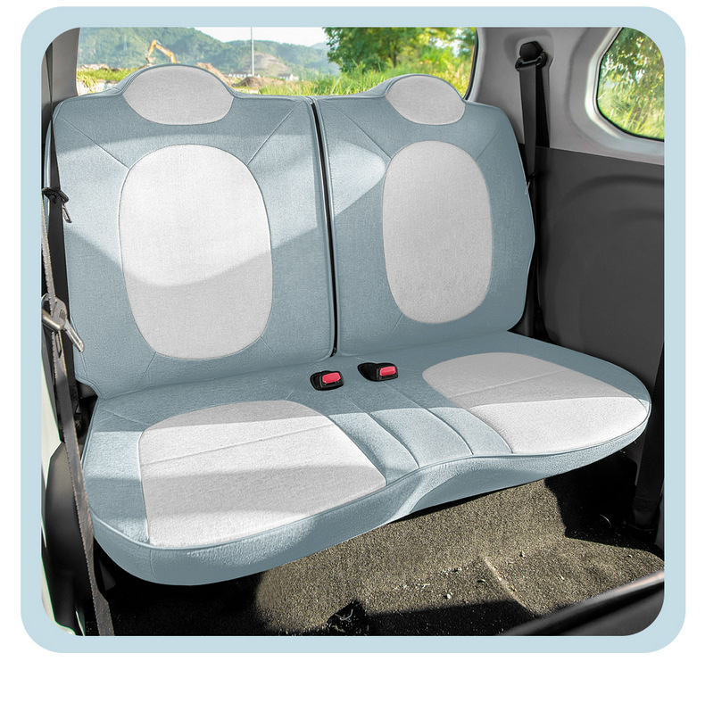 Pentium Pony Car Seat Cushion Special Cartoon Four Seasons Linen Seat Cover Mini All-Inclusive Cotton Linen Seat Cover