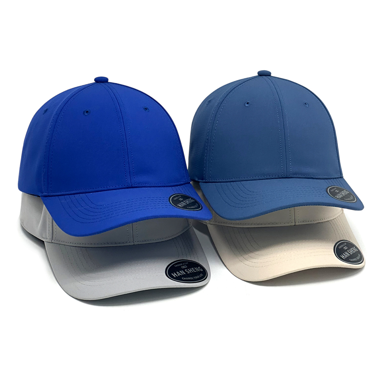 Nuevo comercio exterior europeo y americano sombrero de alta calidad skate hip hop seis sombreros de béisbol al por mayor