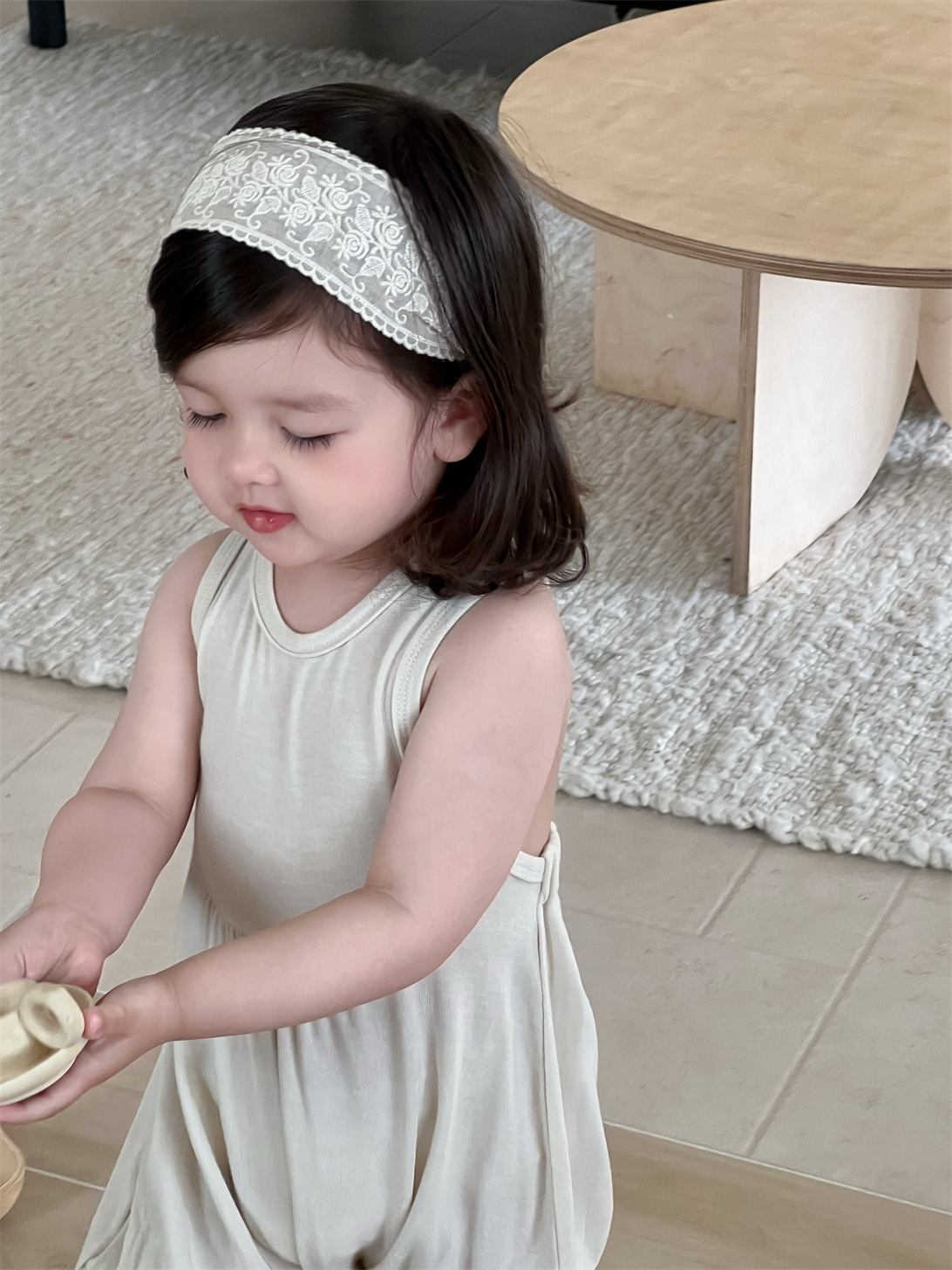 Mamelena de bebé ropa fina de verano ropa para niños coreanos 2025 nuevo bebé de una pieza de verano para niñas