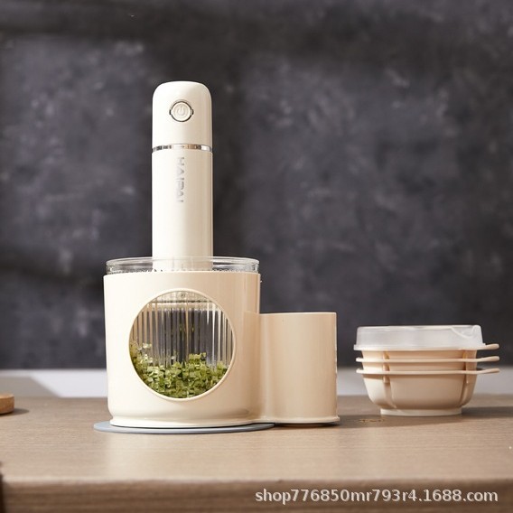 Hai Brand Multifunctional Food Processor Hp-L10: One Machine for Filling, Supplementary Food, Dipping Sauce, and Dry Seasoning, with Storage That Prevents Odor Transfer