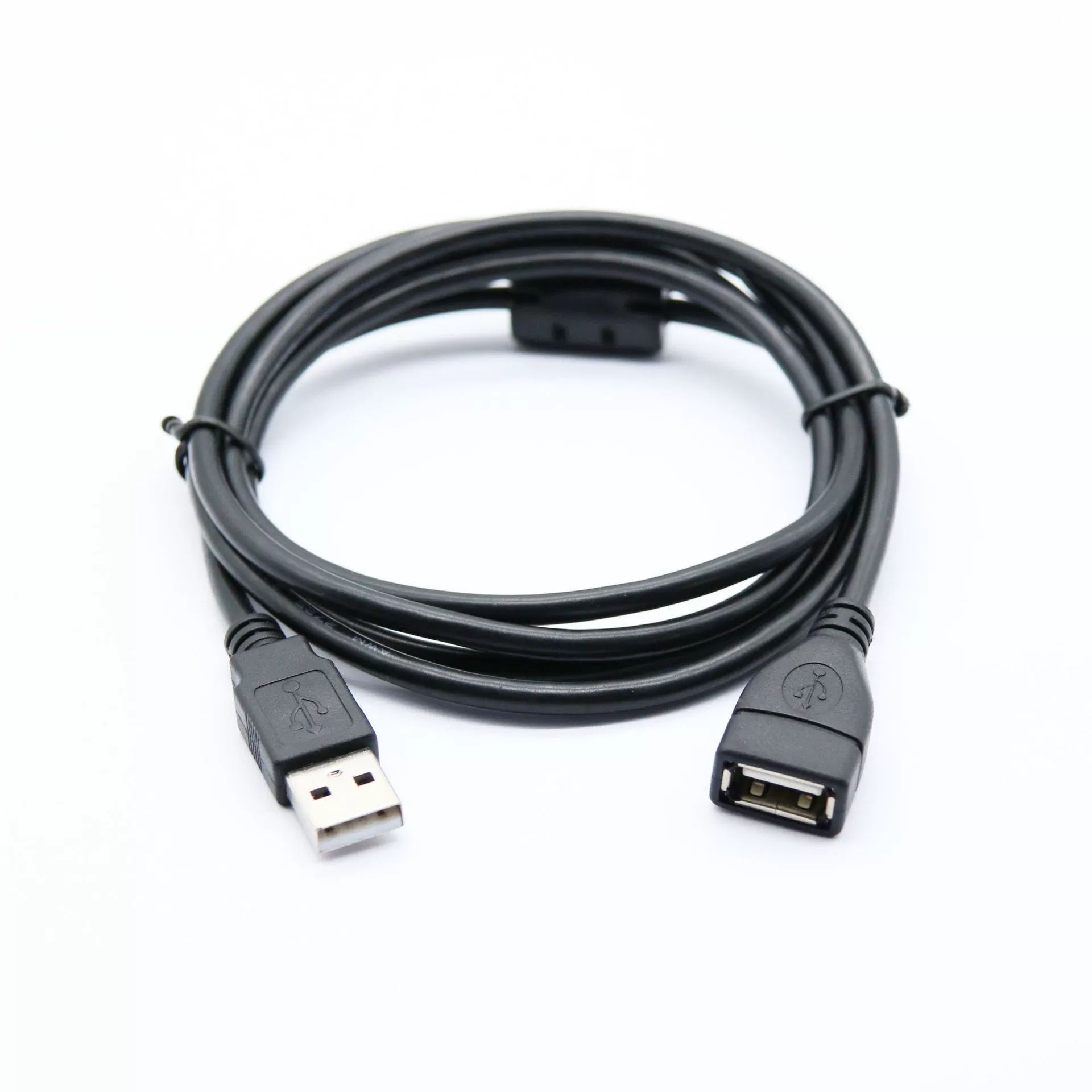 Удлинитель, черный медный ноутбук, мышь, клавиатура, USB флешка, 1.5м