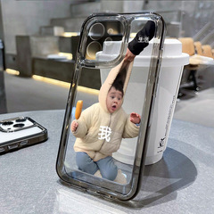 生活與我搞怪表情iPhone15手機殼13pro小眾xs蘋果12全包11/14軟殼