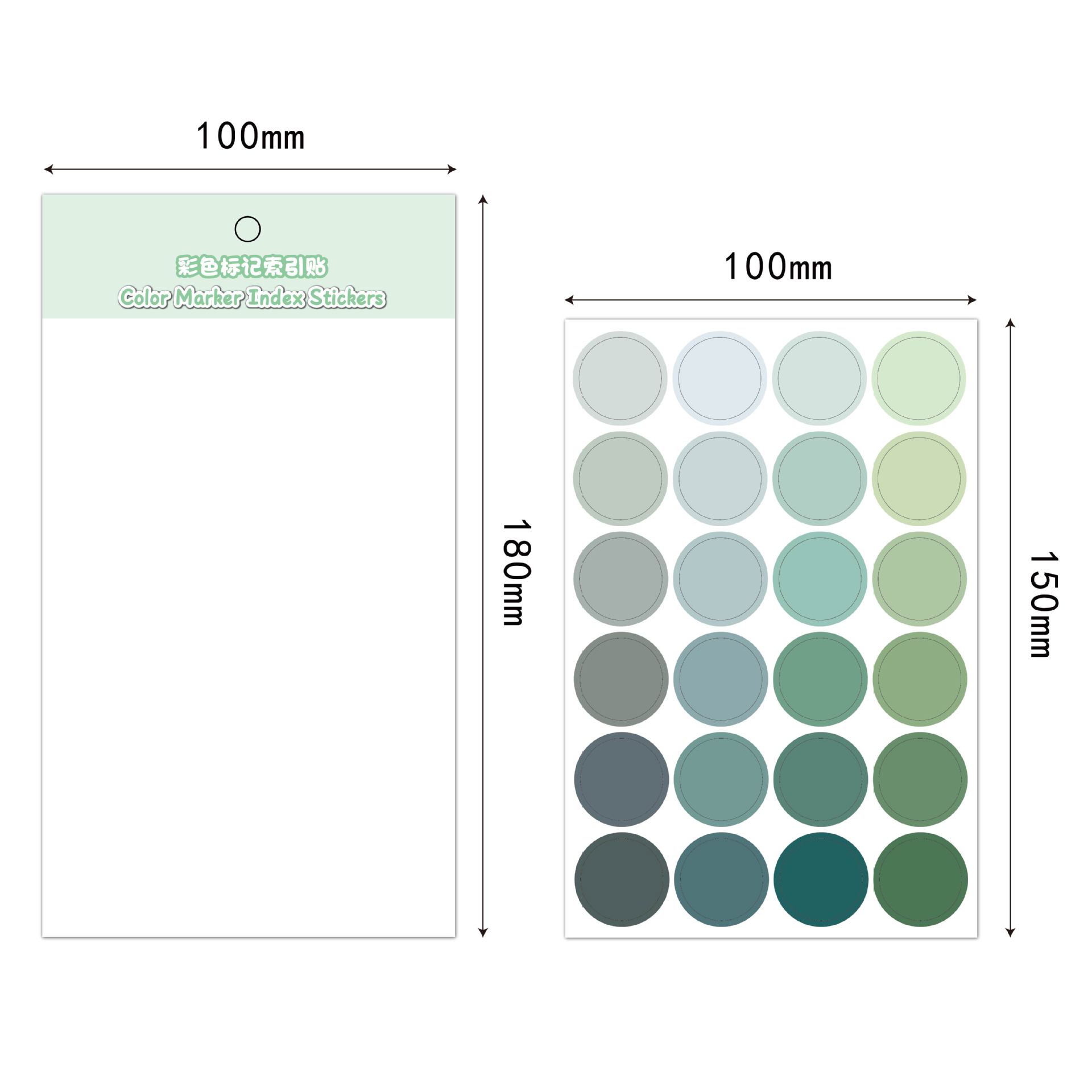 Multifunctional color label stickers-effect picture-03