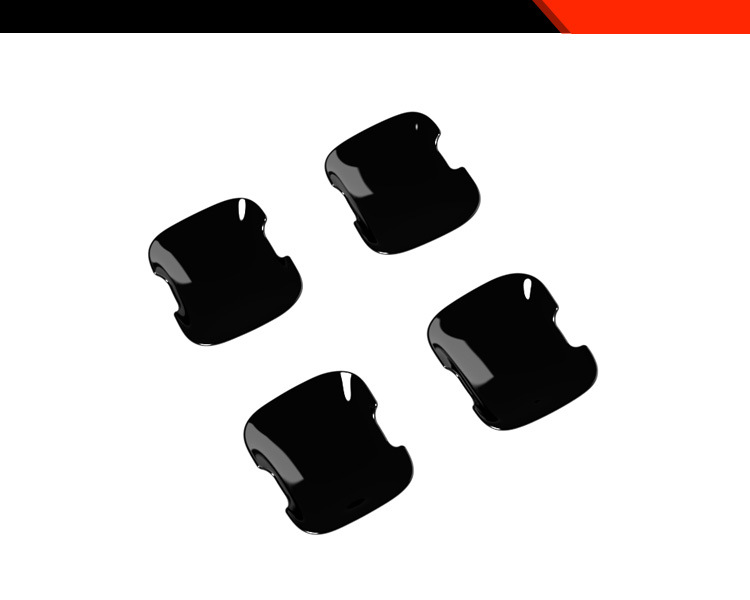 Suitable for Nissan 26 Roox Modified Exterior Door Handle Door Bowl Anti-Scratch Decorative Bright Strip Patch Automotive Supplies
