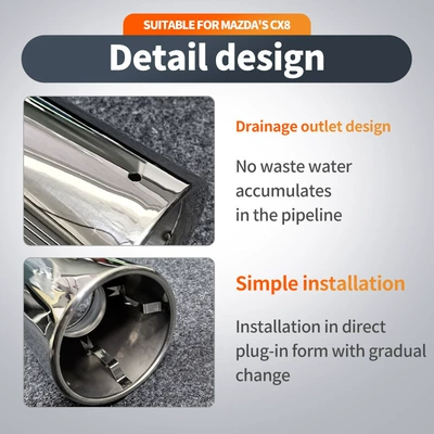 Exhaust pipe – Suitable for Mazda CX-5CX4CX3