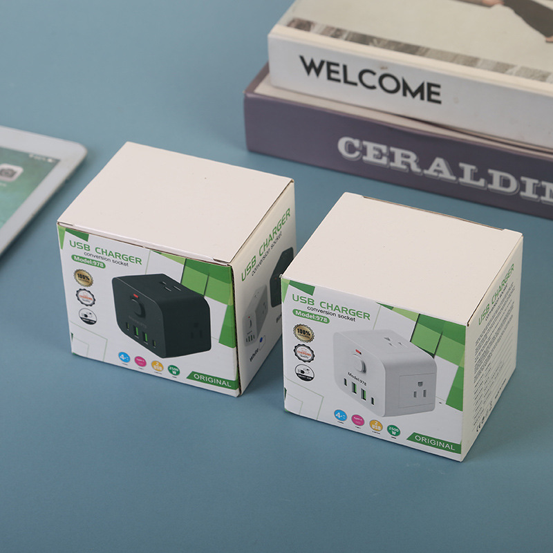 Cubo Rubik creativo pequeño y portátil no ocupa espacio con conector USB para cargar en un solo paso en América del Sur