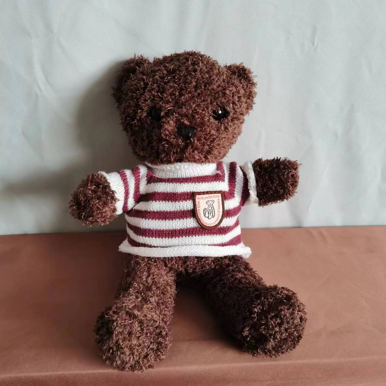 Oso de peluche vestido Oso de peluche muñeca Oso de trapo abrazo Panda juguetes de peluche regalos fabricantes al por mayor